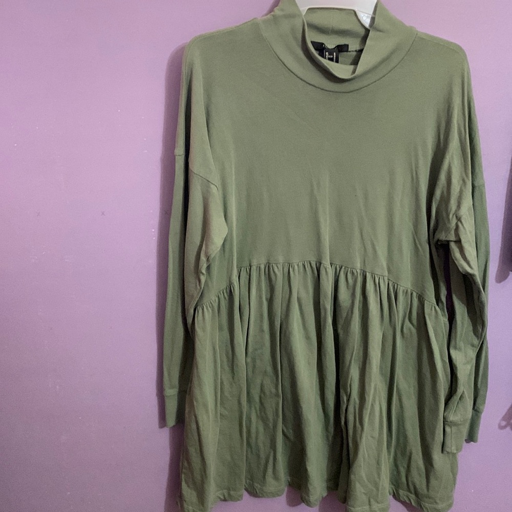 3 medium sized, long sleeved baby doll dresses for women(best fit small medium).